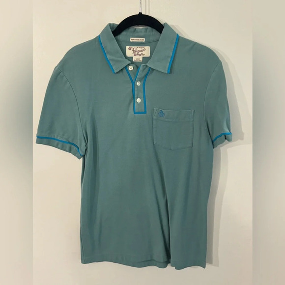 Original Penguine Men Small Heritage Slim Fit Polo - Picture 1 of 6